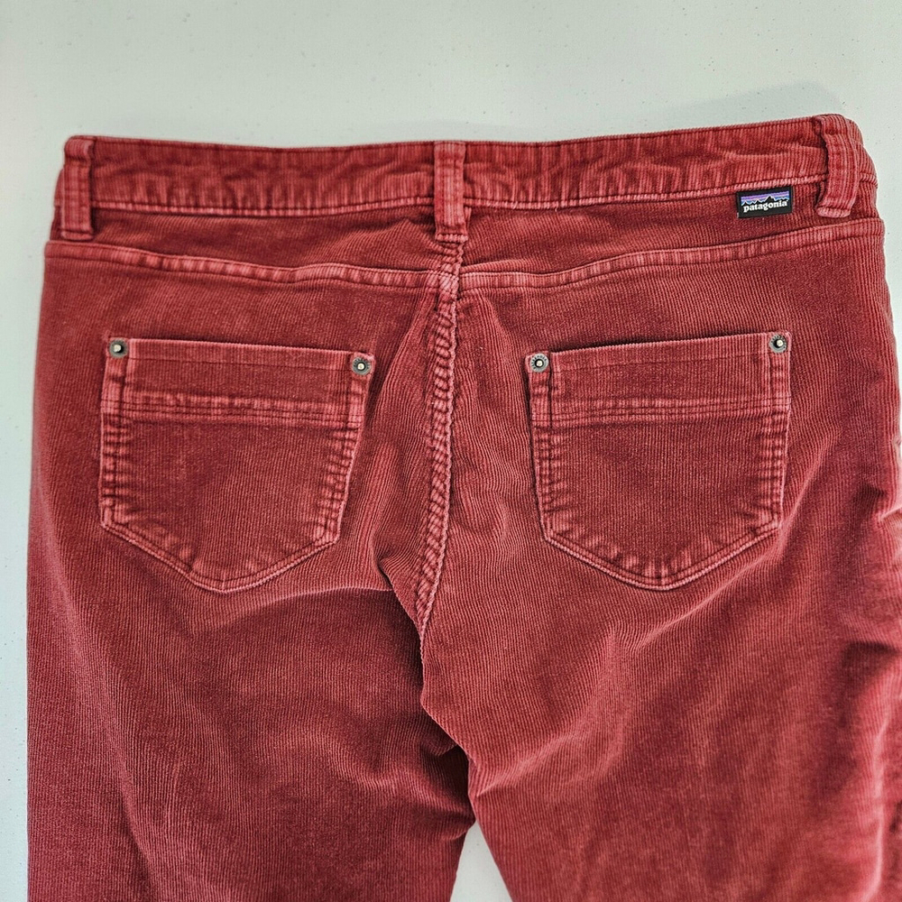 Patagonia Womens Organic Cotton Fitted Corduroy Pants Size 30 Stretch Gorpcore - Picture 11 of 16